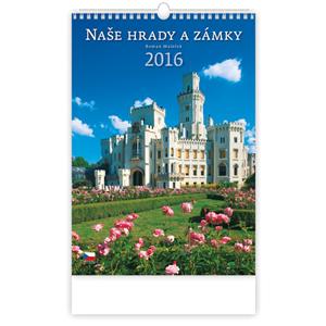 Wall Calendar 2016 Our Castles and Chateaux