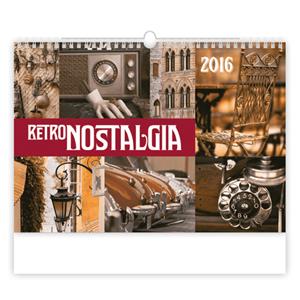 Wall Calendar 2016 Retro Nostalgia