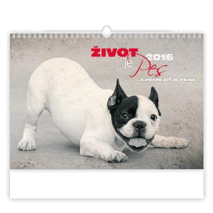 Wall Calendar 2016 The Life is a dog