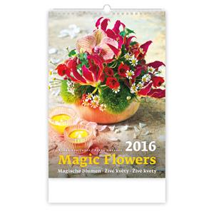 Wall Calendar 2016 The Live Flowers - Magic Flowers