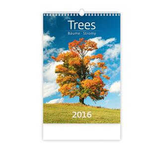 Wall Calendar 2016 Trees