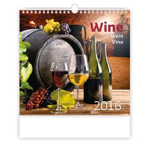 Wall Calendar 2016 Wine