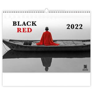 Wall Calendar 2022 - Black Red