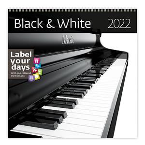 Wall Calendar 2022 - Black & White