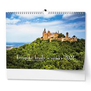 Wall Calendar 2022 European castles