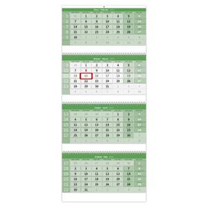 Wall Calendar 2022 - Fourmonths green