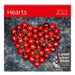 Wall Calendar 2022 - Hearts