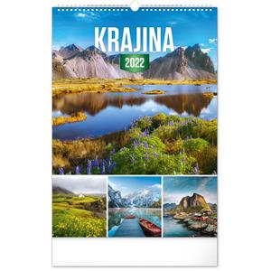 Wall calendar 2022 Landscape CZ