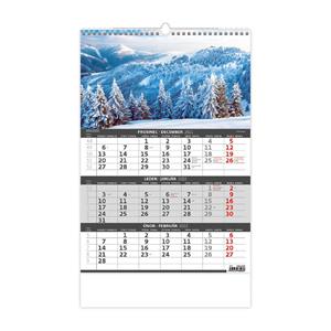 Wall Calendar 2022 - Mountains - Threemonths