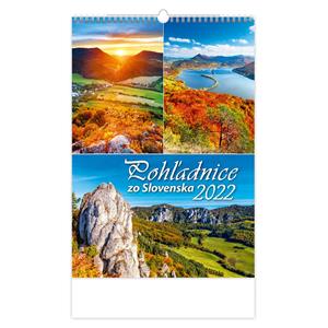 Wall Calendar 2022 Postcard from Slovakia