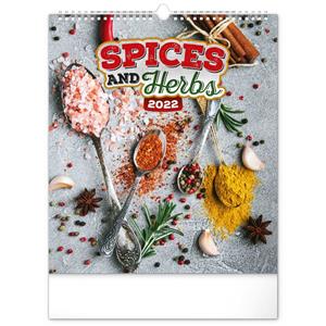 Wall Calendar 2022 Spice and herbs