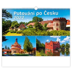 Wall Calendar 2022 - Traveling throughout the Czech