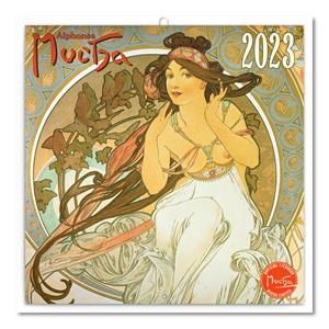 Wall Calendar 2023 Alphonse Mucha