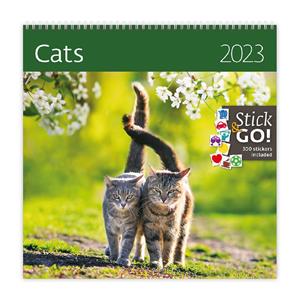 Wall Calendar 2023 - Cats