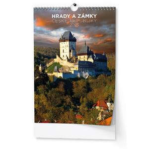 Wall Calendar 2023 Czech castles