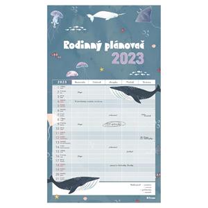 Wall Calendar 2023 Family Planner - Forest