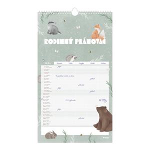 Wall Calendar 2023 Family Planner - FOREST