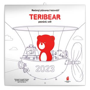 Wall Calendar 2023 Family planner TERIBEAR