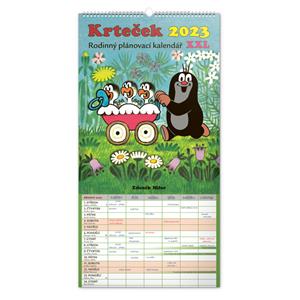 Wall Calendar 2023 Family planner The Little Mole XXL