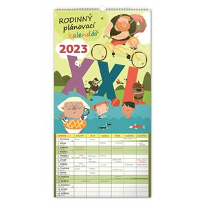 Wall Calendar 2023 Family planner XXL CZ