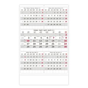 Wall Calendar 2023 - Fivemonths grey