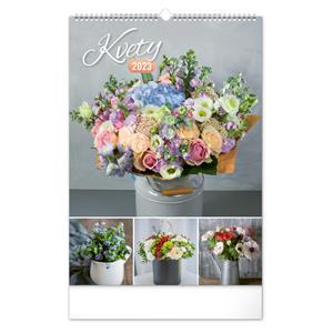 Wall Calendar 2023 Flowers SK