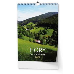 Wall Calendar 2023 Mountains of Bohemia and Moravia