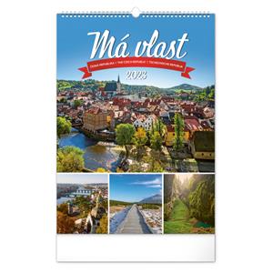 Wall Calendar 2023 My Country CZ