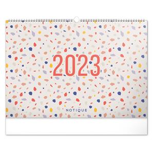 Wall calendar 2023 Planning Calendar Terazzo