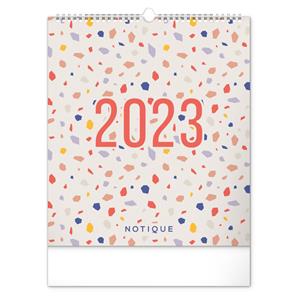 Wall calendar 2023 Planning Calendar Terazzo