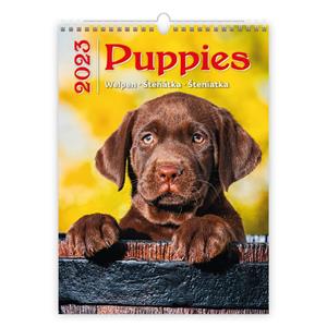 Wall Calendar 2023 - Puppies