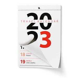 Wall Calendar 2023 Tear-off calendar - Senior II. A5