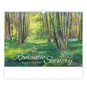 Wall Calendar 2023 - Watercolour scenery