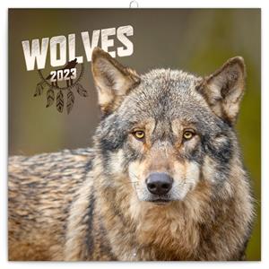 Wall Calendar 2023 Wolves