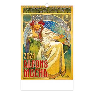 Wall Calendar 2024 - Alfons Mucha