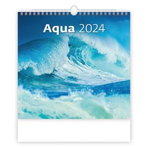 Wall Calendar 2024 - Aqua