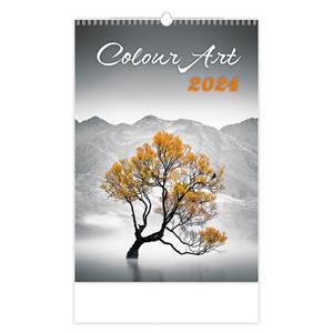 Wall Calendar 2024 - Colour Art