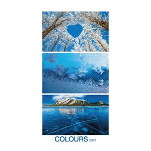 Wall Calendar 2024 - Colours