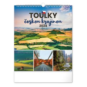 Wall Calendar 2024 Czech countryside CZ