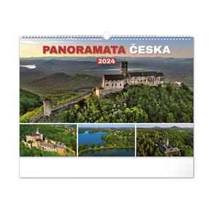 Wall calendar 2024 Czech panoramas