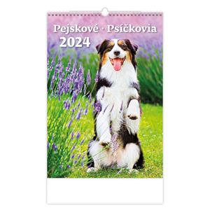 Wall Calendar 2024 - Dogs