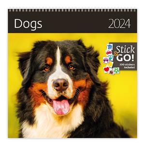 Wall Calendar 2024 - Dogs