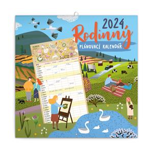 Wall Calendar 2024 Family planner