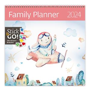 Wall Calendar 2024 - Family Planner