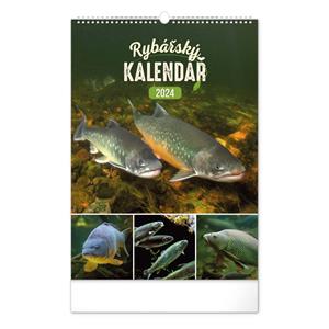 Wall Calendar 2024 Fishing Calendar CZ