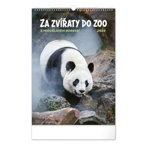 Wall Calendar 2024 For animals to the Zoo