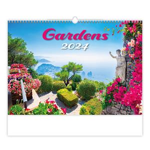 Wall Calendar 2024 - Gardens