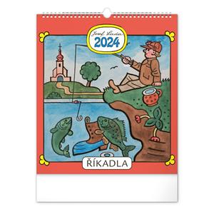 Wall Calendar 2024 Josef Lada - Rhymes