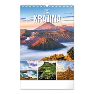 Wall calendar 2024 Landscape CZ