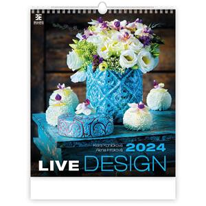 Wall Calendar 2024 - Live Design